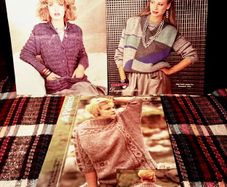 Vintage Patons Knitting Patterns.