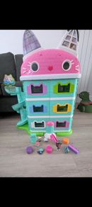 Gabby's Purrfect Dollhouse with Figures & Accessories - Excellent Condition