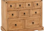 Corona 4+3+2 Drawer Merchant Chest
