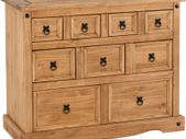 Corona 4+3+2 Drawer Merchant Chest