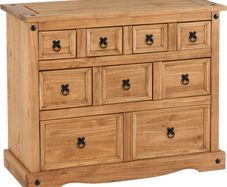 Corona 4+3+2 Drawer Merchant Chest