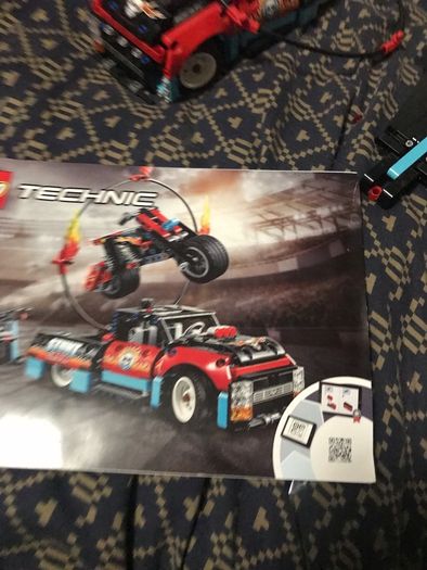 Lego Technic Set : Truck and bike technic set w box