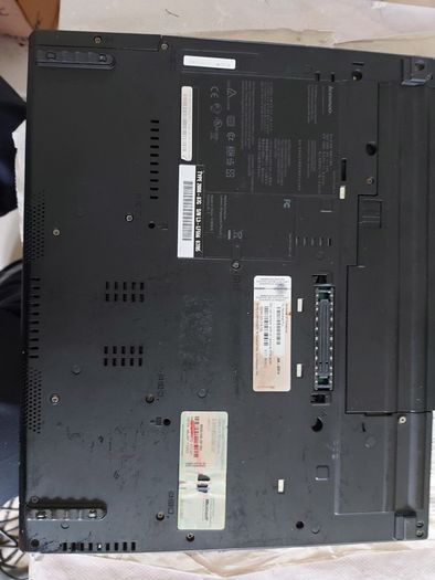 Lenovo T60p IBM Thinkpad, in excellent cosmetic condition, Battery is Good but states Error with Date & Time, and displays Lock Sign