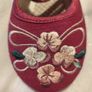 Toddler Girls Traditional Chinese Style Embroidered Shoes, Size 28 Image 3