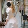 Wedding dress & overskirt Image 6