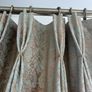 Full length curtains with brass poll Image 3
