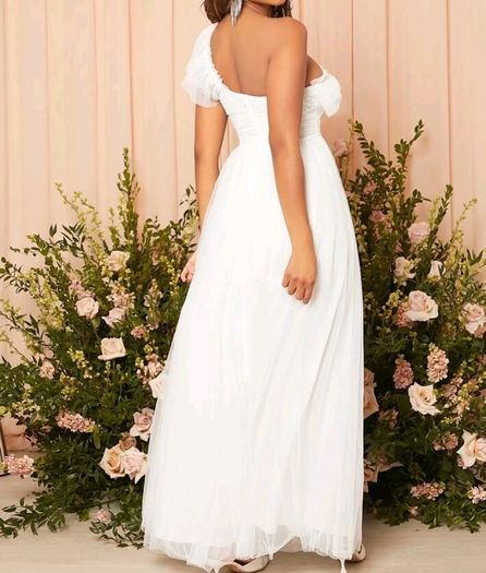 White Maxi dress, size 10