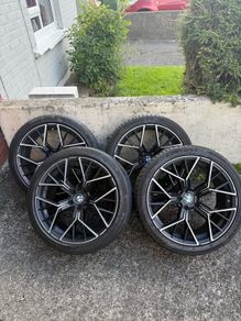 19inch M-Sport Star Black Machined face 5x112
