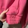 Gym plus coffee pink sports zip jacket Image 3