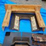 Cast Iron Fireplace with Wooden Surround and Hearth Tiles Image 2