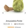 New JELLYCAT Amuseables Pickle Image 3