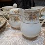 22 kt gold Noritake Ireland Fine Bone China Dinner Service 6 Place Settings Image 8