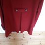 Warm WOOL Coat - Red - French brand NAF NAF - Removable Collar - UK 8 to 10 - Brand New RRP 100 Image 7