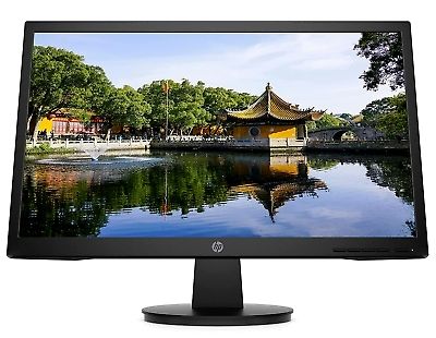 HP v22e 22" Full HD 1080p Led Monitor(1 VGA, 1 HDMI) - Black