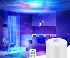 FREE EXPRESS SHIPPING LED Star Projector,Galaxy Projector with Remote Control, Adjustable Speed and Brightness Night Light Projector,Aurora Lights Projector, Children and Adult Party Decoration