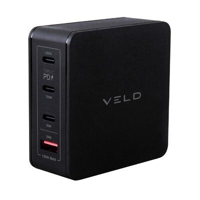 Super Fast 4 Port Desktop Gan Charger 120w