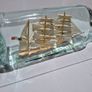 vintage ship in a bottle Image 2
