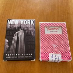 The Flamingo Casino played & Clipped  & New York Playing Cards