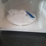 Silver microwave Dawoo brand perfect working condition Image 3
