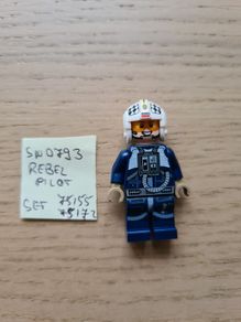 lego sw0793 rebel pilot U-wing, set star wars 75155, 75172