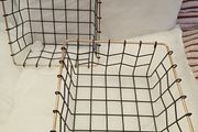 Wire storage baskets x 2