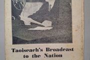 A Vintage Irish Election Literature Mr De Valera's Reply To Mr Churchill  Pamphlet  of Dev's Address to the Irish Nation 16 May 1945
