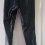 Learher look pant size fit 68 worn once pls read description Image 4