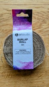 Burlap roll/jute ribbon