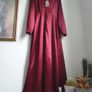 Nobody's Child Burgundy Dress Size Uk 14 Image 2