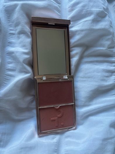 Patrick Ta Doublr take creme and powder blush in shade not too much