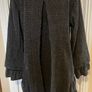 Deca Wool Blend Zipped Coat - Size 3 - Brown Image 8