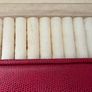 Large Burgundy Vintage Style Jewellery Box with Mirror and Drawers Image 10