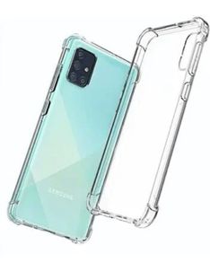 Clear Silicone Case For Samsung Galaxy A51 Shockproof Back Cover TPU