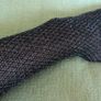 Black & silver fishnet tights Image 2