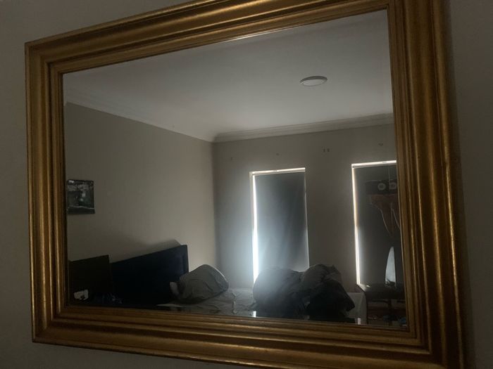 gold mirror