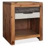 Bedside Tables 2 pcs Solid Acacia Wood 40x30x48 cm Image 5