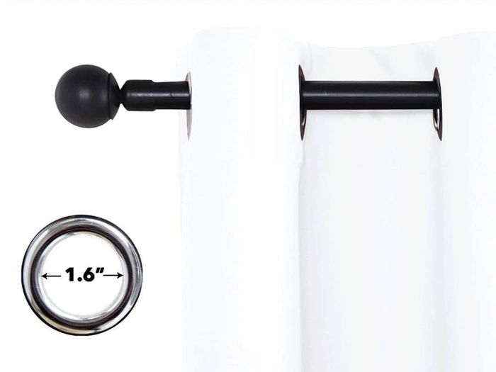 NEW SALE | White Blackout Curtains - Short Thermal Curtains Eyelet for Living Room Soft Small Window Kitchen Drapes, 46 x 54 inch, 2 Panels, Pure White