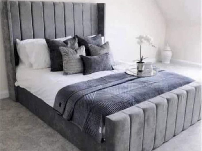 King Sizes 5ft Bed Frames , Mattreses And Beautiful Headboards Instock Offering Free Delivery