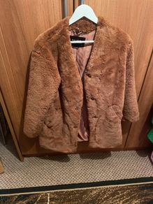 coat   pull and bear size small