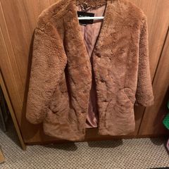 coat   pull and bear size small