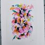Original Watercolour Floral Painting Image 2