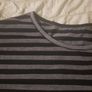 black/grey goth oversized t Image 2