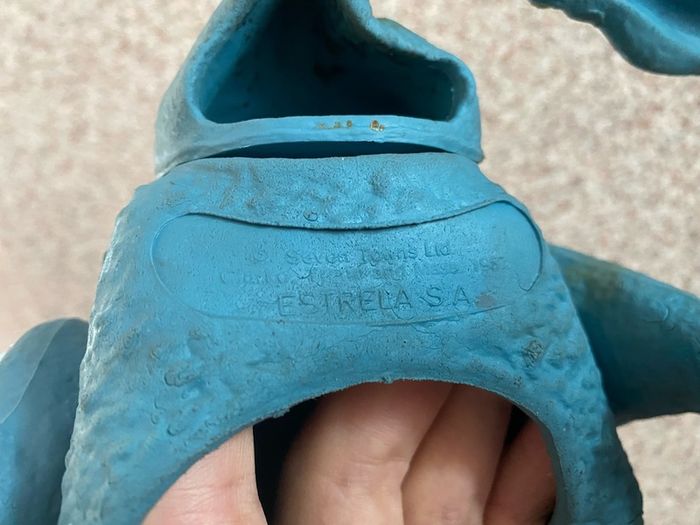 Vintage Drool Boglins Hand Puppet Blue Monster 1987