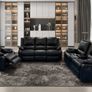 New Leather Sofas Larson Range Free Delivery Image 2