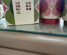 Orla Kiley mugs and matching coasters
