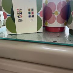 Orla Kiley mugs and matching coasters