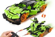 STEM Building Toys for Kids 2 in 1 App &amp; Remote Control Car/Robot 461 PCS