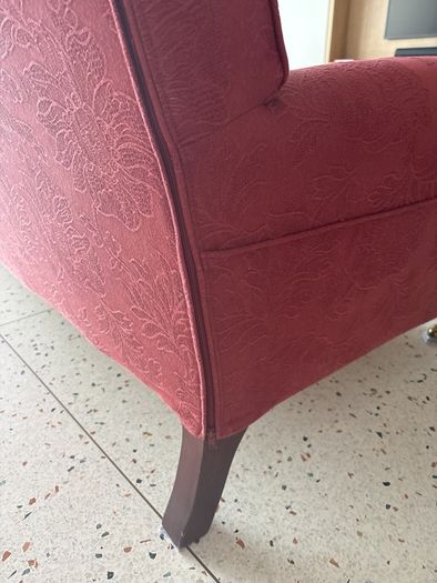 Red sofa