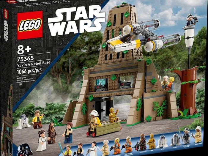 Lego Retired Yavin IV Star Wars