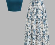 Cider 2-Piece Set  Blue (M)